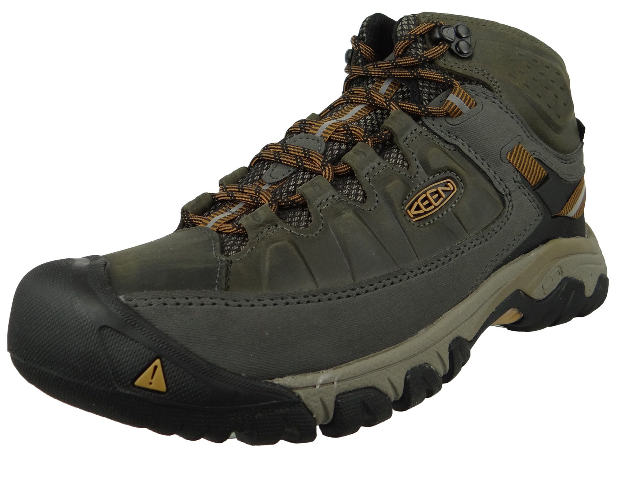 Keen 1017787 Targhee III Mid WP Black Olive/Golden Brown Stiefel