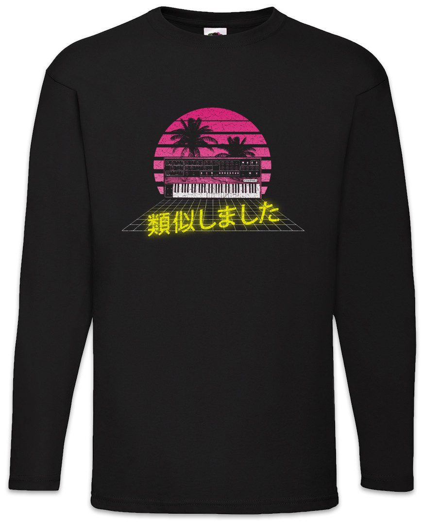 Langarmshirt Analog Synthesizer Langarm T-Shirt Electro Techno LFO Musik Music DJ