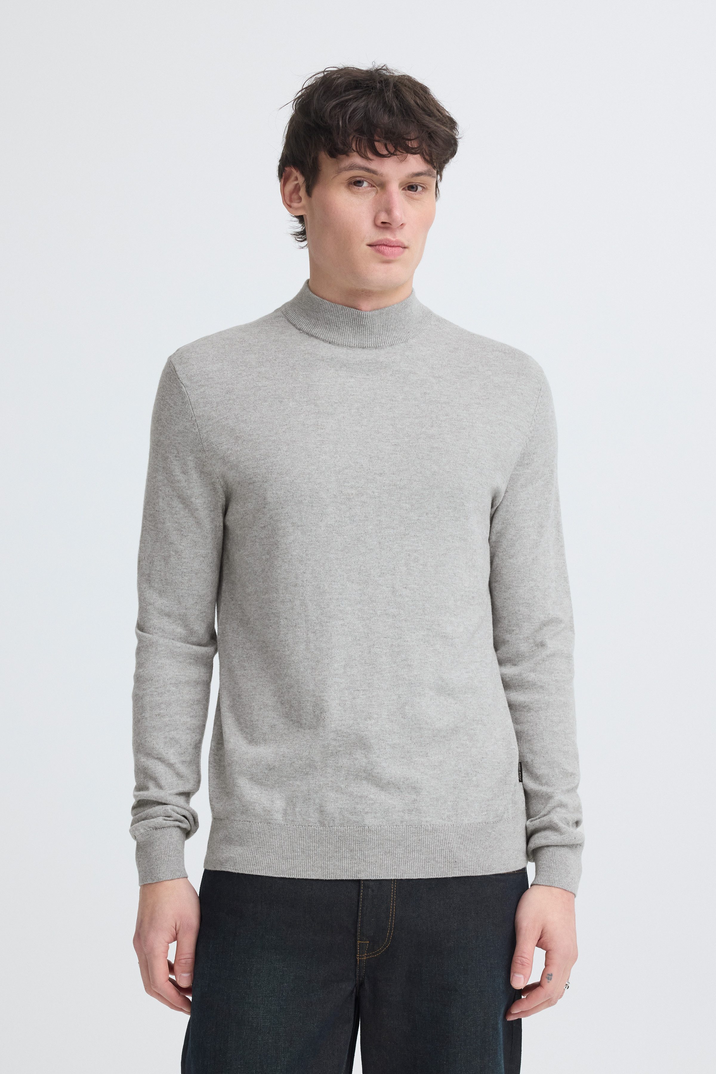 Blend Stehkragenpullover BHBAGGE HIGH NECK KNIT Baumwollmischung, regular fit