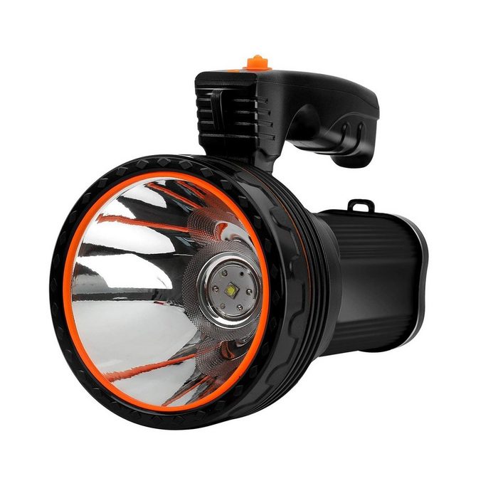 Housruse LED Taschenlampe Tragbare Taschenlampe mit 9000 mAh wiederaufladbares LED-Flutlicht wasserdichter IPX5-Superhelles Außenscheinwerfer