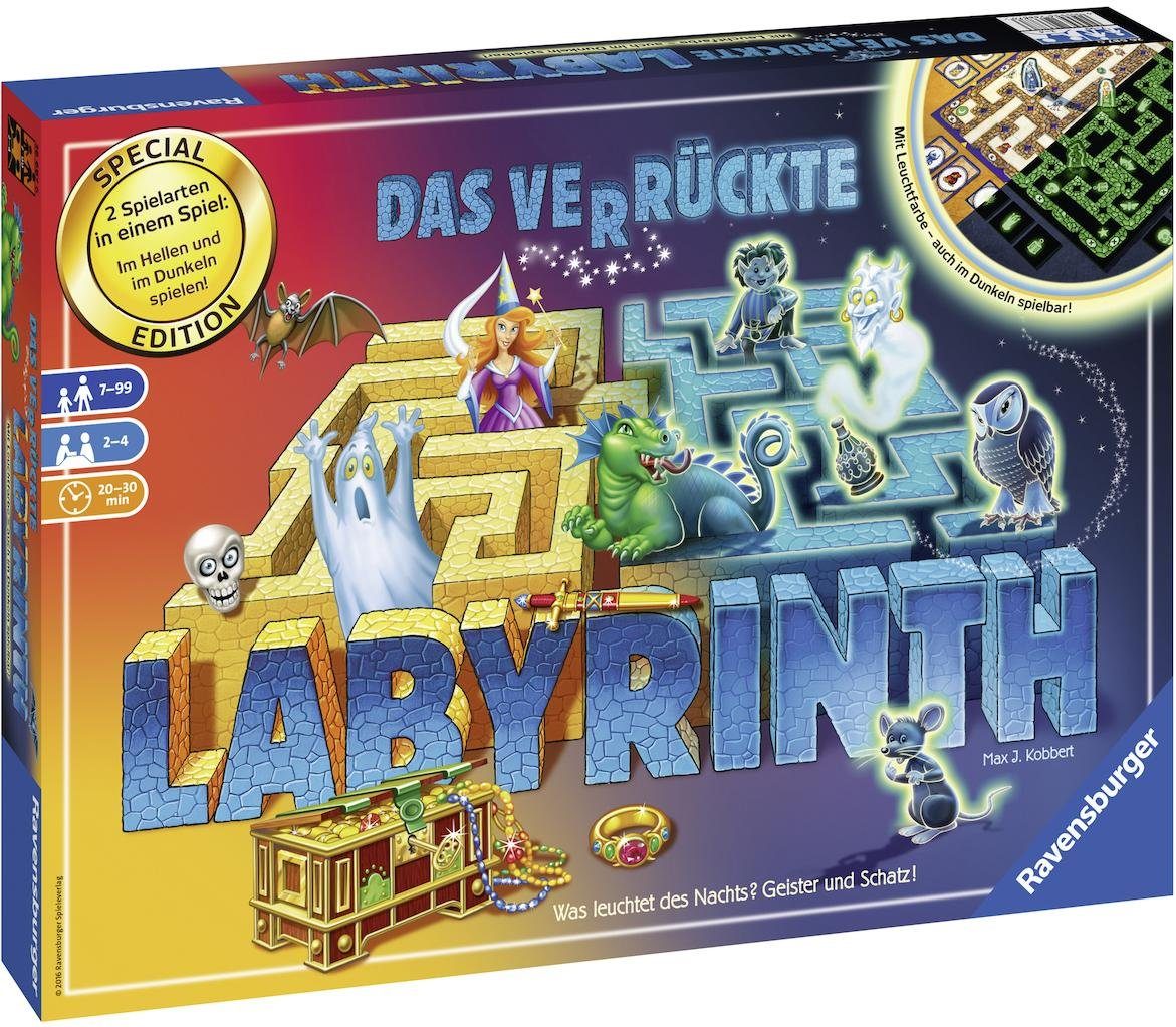 Ravensburger Spiel Das verrückte Labyrinth - 30 Jahre Jubiliäumsedition, Made in Europe