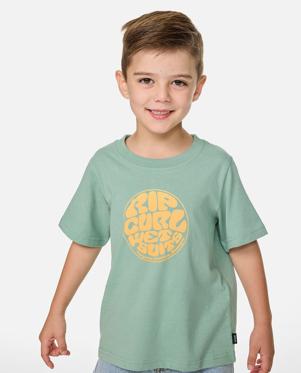 Rip Curl Print-Shirt Rip Curl Wettie Passage Icon T-Shirt für Kinder