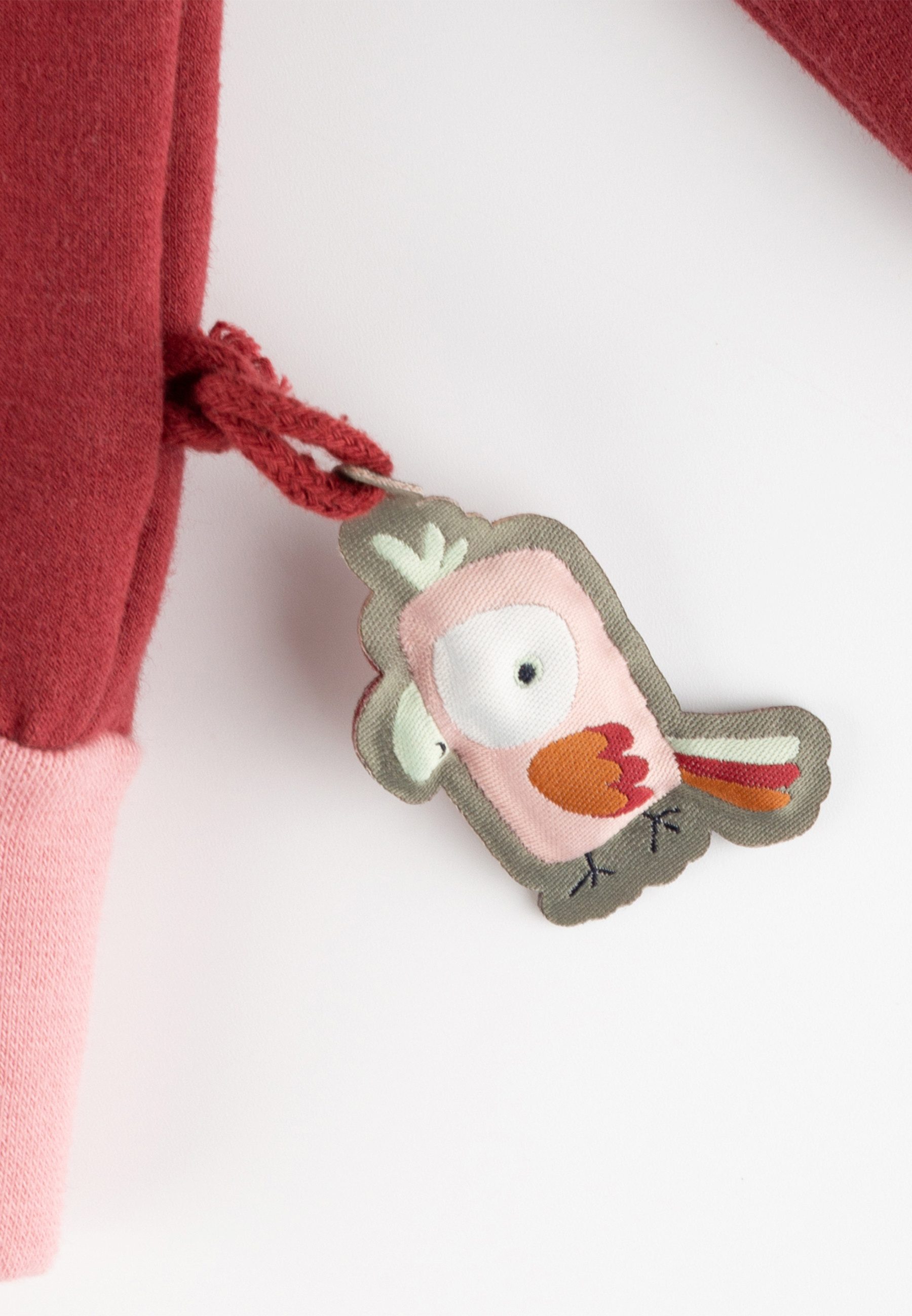 Sigikid Sweatjacke Sweatjacke pink cockatoo für Kinder Mädchen (1-tlg)