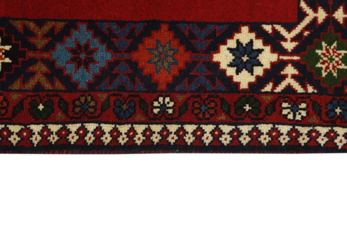 Orientteppich Yalameh rechteckig, 152x195 Höhe: Orientteppich Perserteppich, mm Nain / Handgeknüpfter 12 Trading