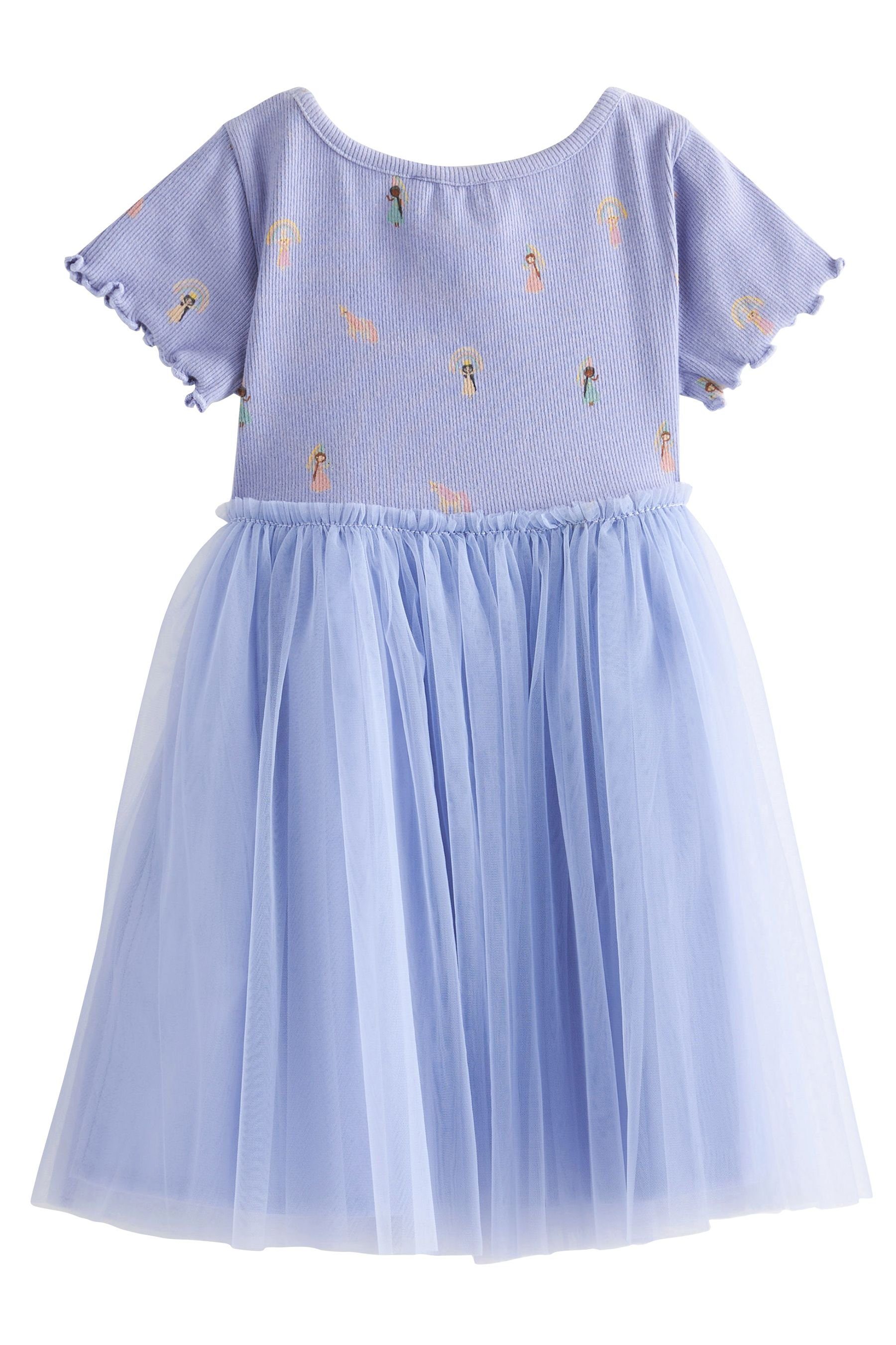 Rock Princess 2-in-1-Kleid mit Next Kleid (1-tlg) Blue Kurzärmeliges
