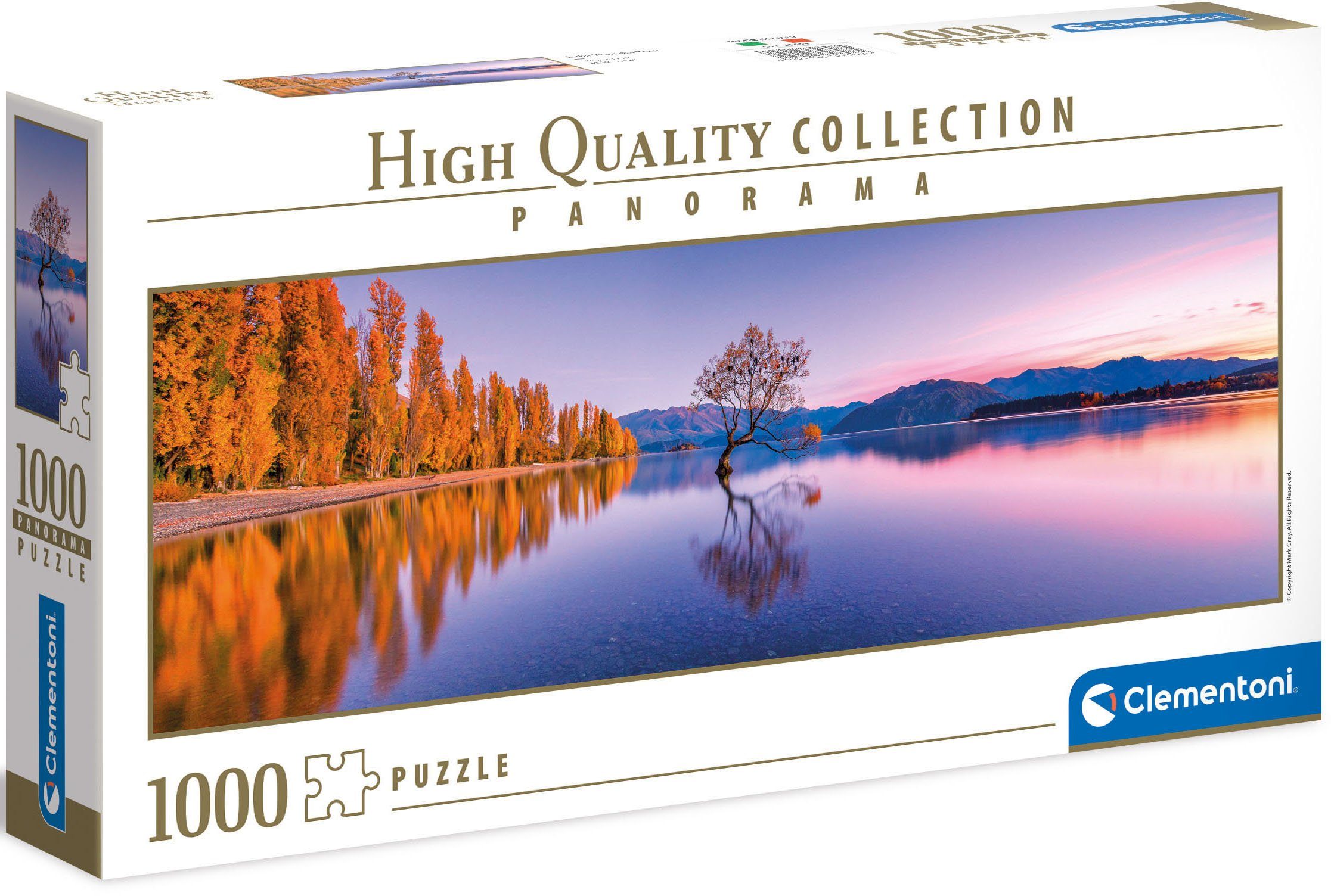 Image of Clementoni® Puzzle »Panorama High Quality Collection - Lake Wanaka Tree«, 1000 Puzzleteile, Made in Europe, FSC® - schützt Wald - weltweit