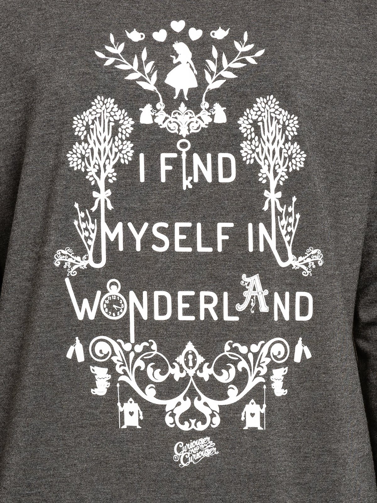 Find im Wunderland Myself I Langarmshirt Disney Alice