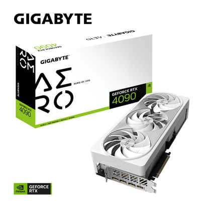 Gigabyte GeForce RTX™ 4090 AERO OC 24G Grafikkarte (24 GB, GDDR6X)