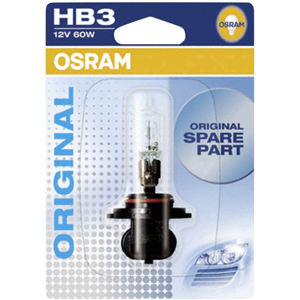 12 HB3 60 OSRAM 9005-01B V Leuchtmittel Original Halogen KFZ-Ersatzleuchte W Line Osram