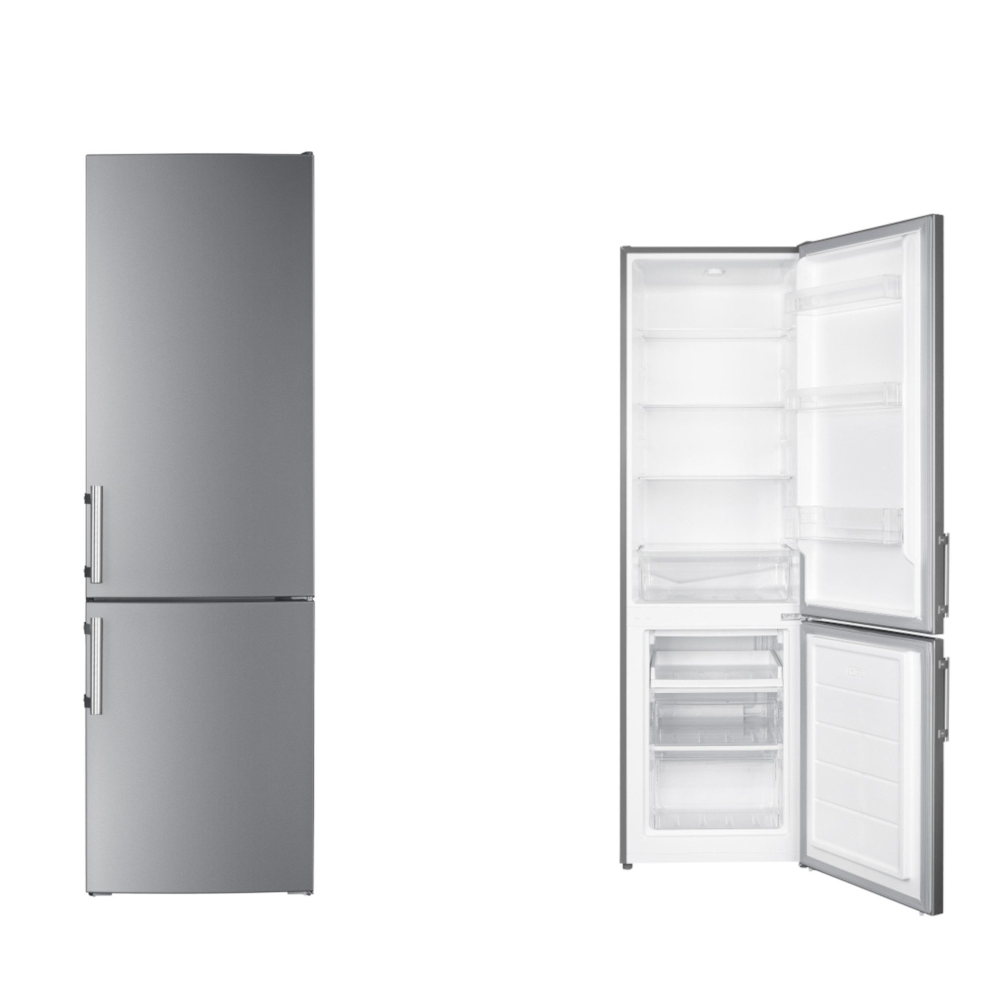 Wolkenstein Kühl-/Gefrierkombination KGK180E, 180 cm hoch, 55 cm breit, 4 Sterne Gefrierfach