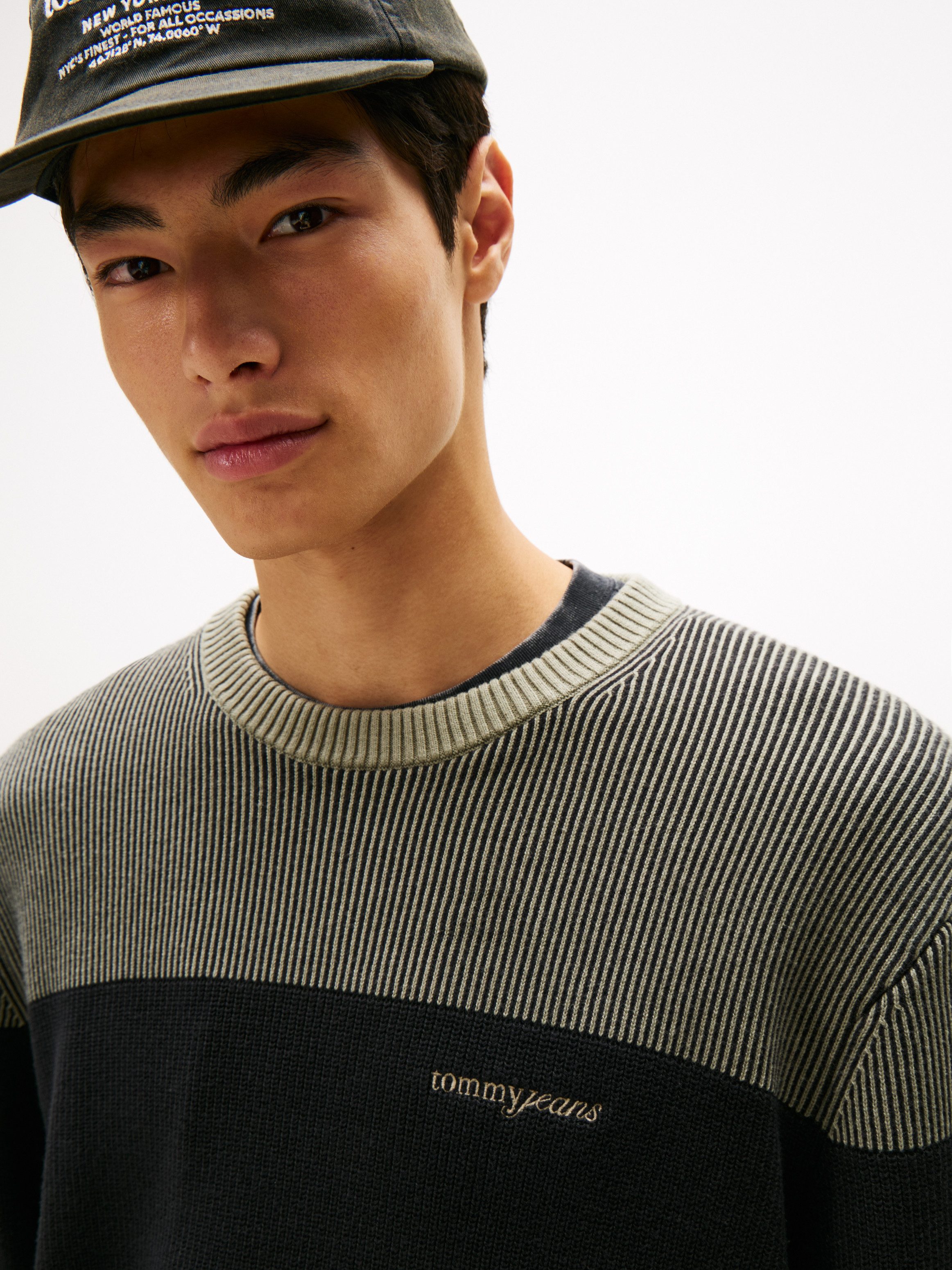 Tommy Jeans Sweatshirt SCRIPT SWEAT Regular fit mit Rundhalsausschnitt günstig online kaufen