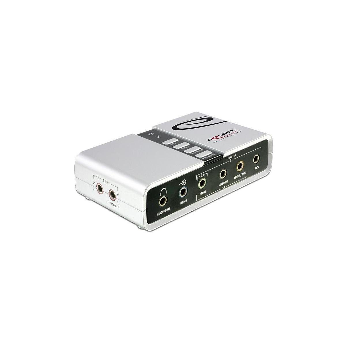 Delock USB Sound Box 7.1 Computer-Adapter