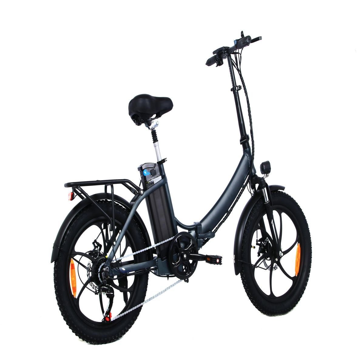 Geschwindigkeiten Getriebe,für E-Bike Jormftte Grau 20"Elektrofahrrad,7 Erwachsene