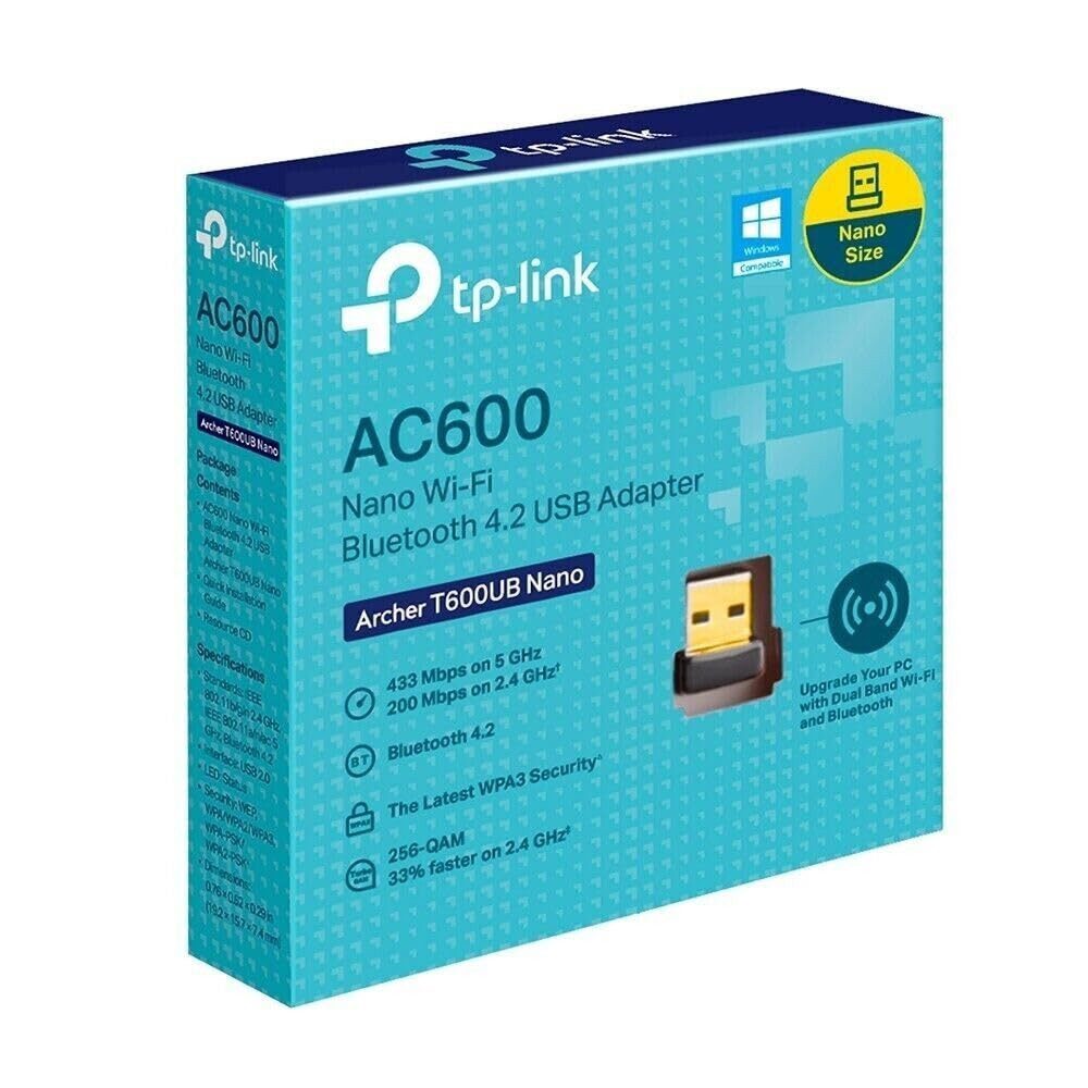 tp-link Archer T600UB Nano Adapter, Kompakter Bluetooth 4.0 Adapter mit WLAN-Funktion