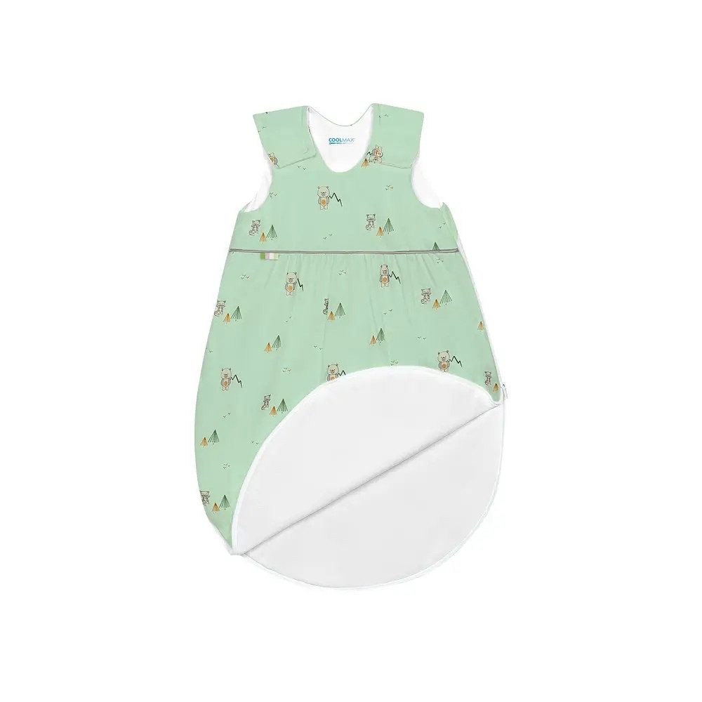 Odenwälder Babyschlafsack timmi cool Jersey-Schlafsack Gr. 110, TwoFriends greenery