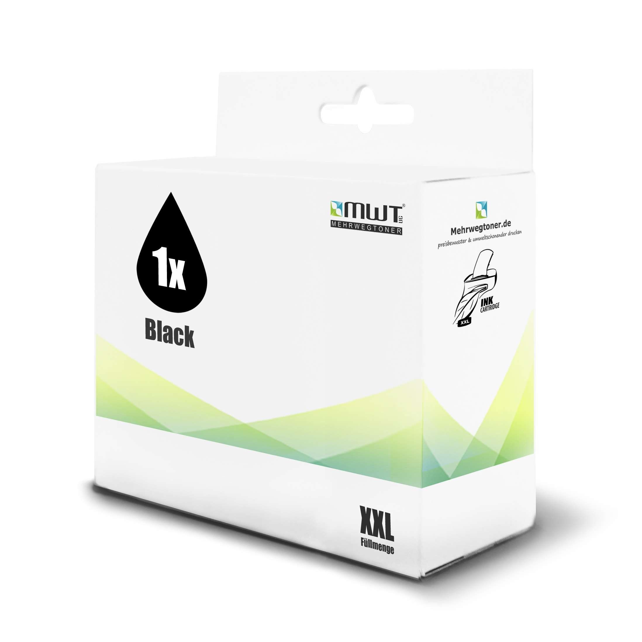 Mehrwegtoner Patrone ersetzt Canon PGI-520BK 2932B001 Black Tintenpatrone