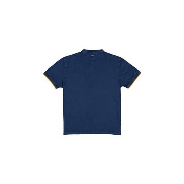 Engbers Rundhalsshirt blau regular fit (1-tlg)