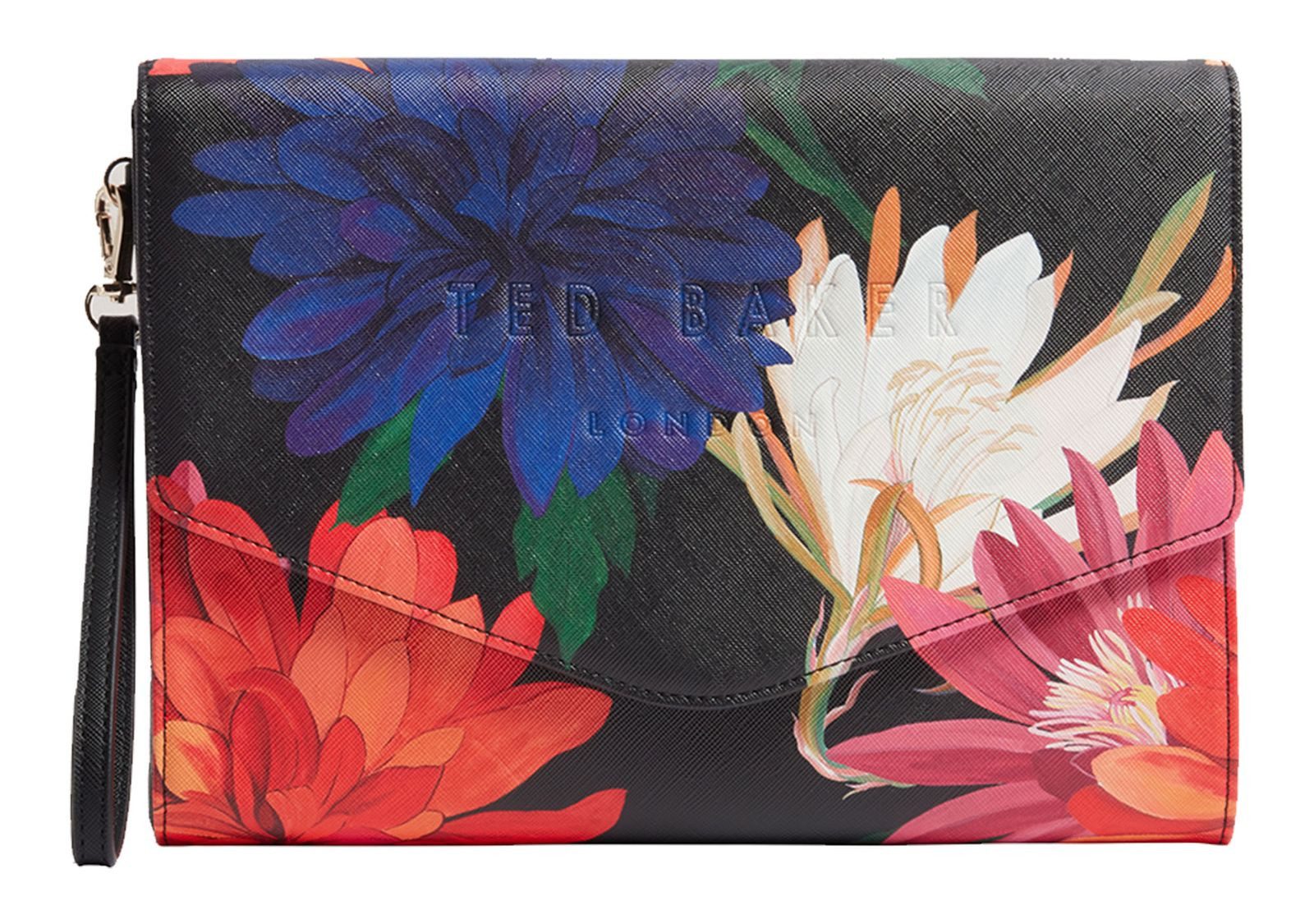 Ted Baker Clutch Amarsay Printed Dahlia Icon Envelope Pouch