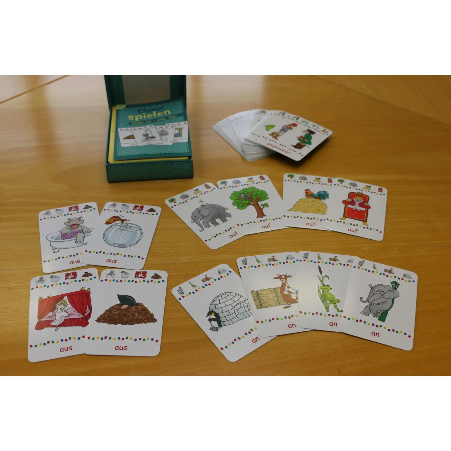 Loewe Spiel Clever spielen - Hinter, vor - unter, über (Kartenspiel)