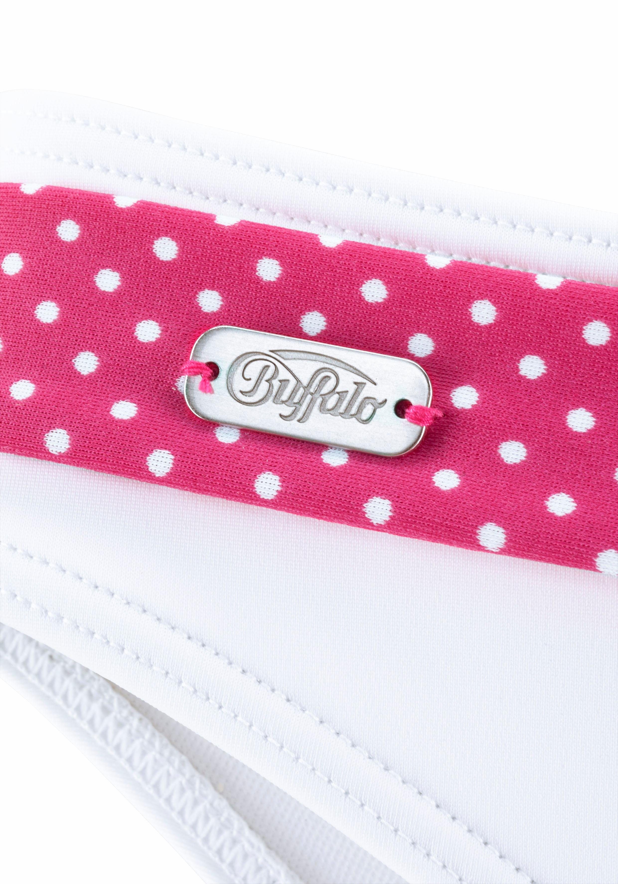 Buffalo Bügel-Bikini mit süßen Kontrastdetails