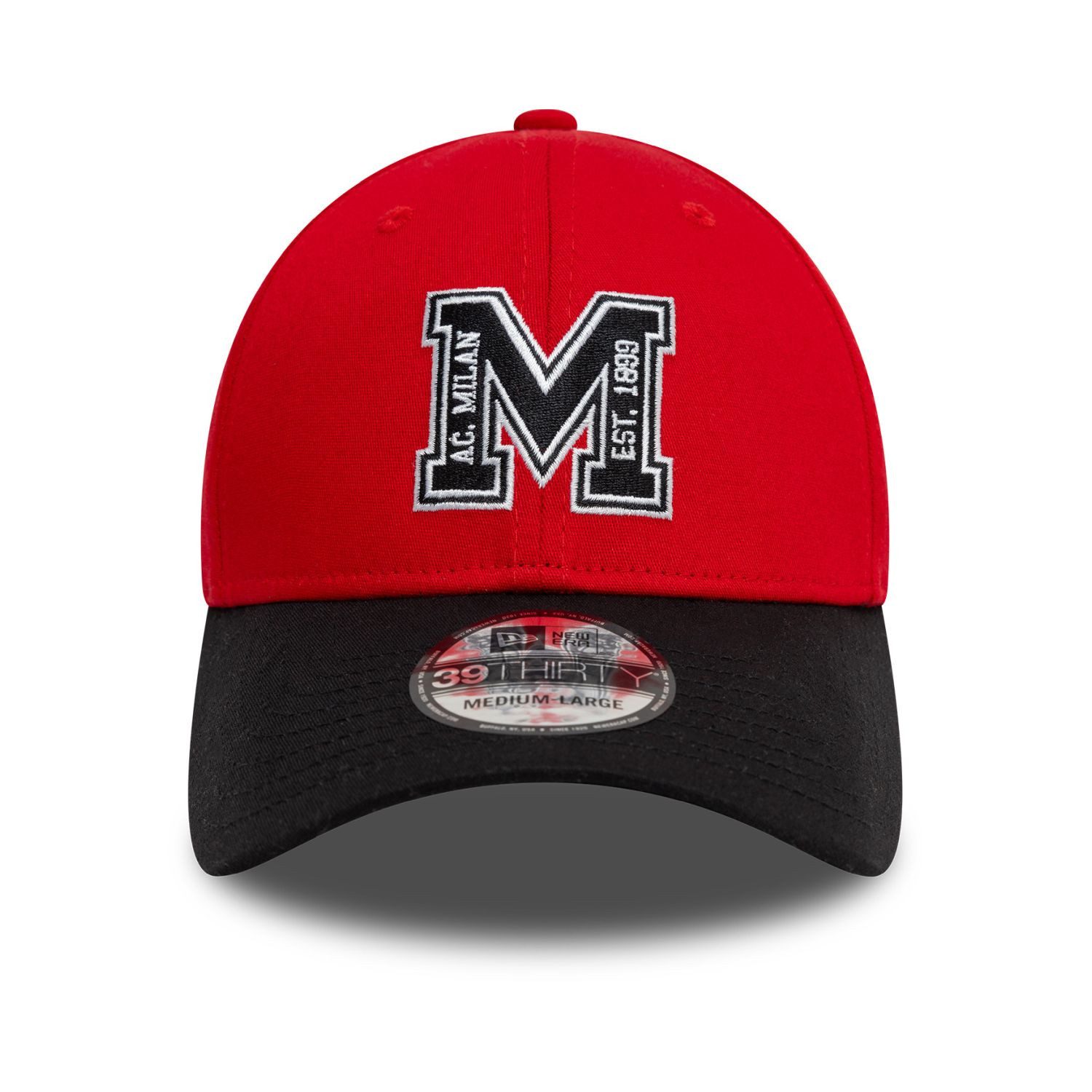 New Era Flex Cap 39Thirty Stretch AC Mailand