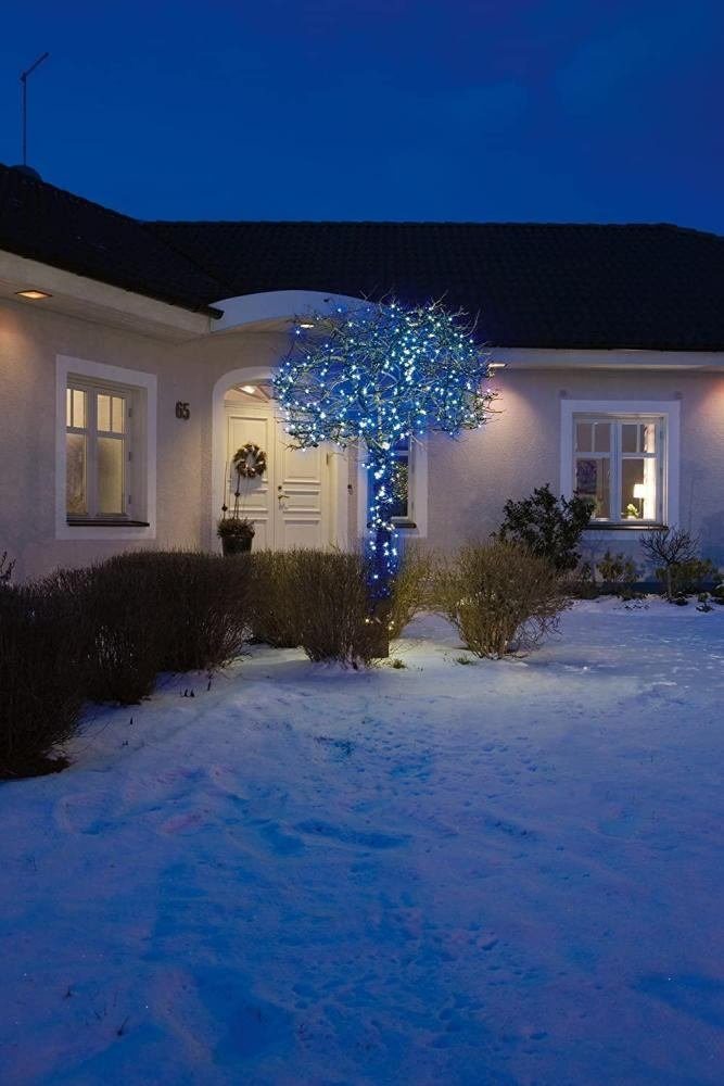 KONSTSMIDE LED-Lichterkette 3610-400 Micro LED Lichterkette 40er blau /schwarz