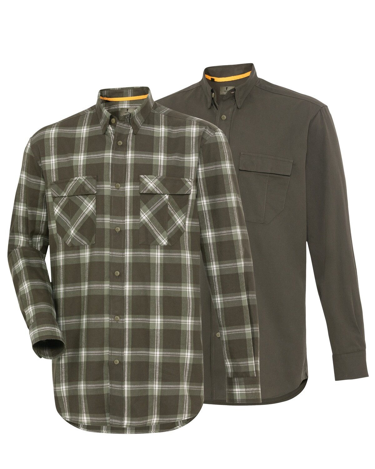 Parforce Essential Langarmhemd 2er-Set Jagdhemd