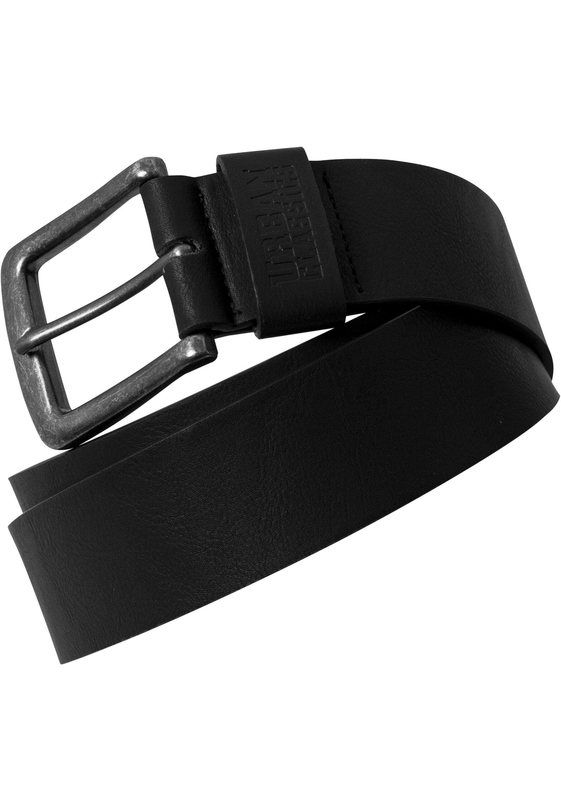 URBAN CLASSICS Hüftgürtel Unisex Leather Imitation Belt schwarz
