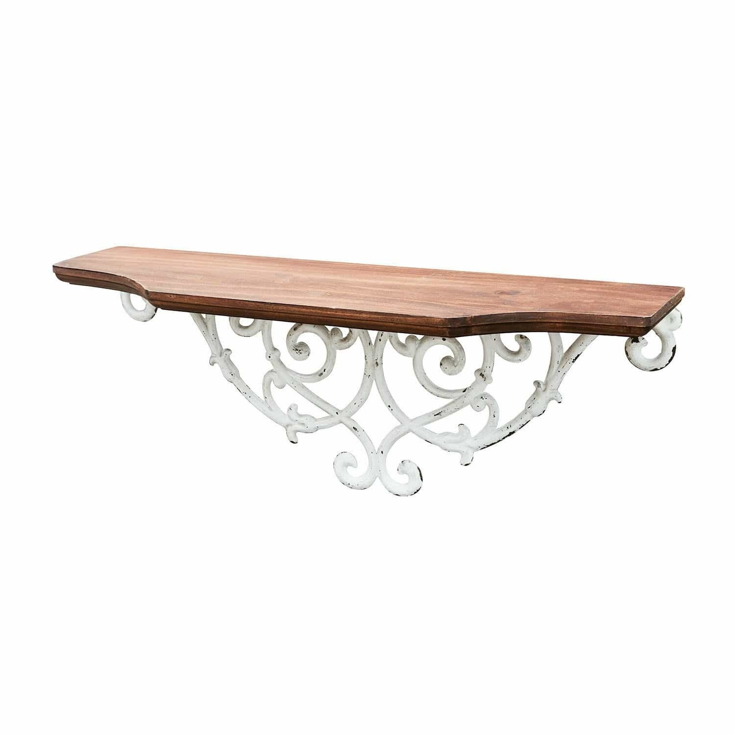 Mirabeau Wandregal Wandregal Rubén braun/antikweiß günstig online kaufen