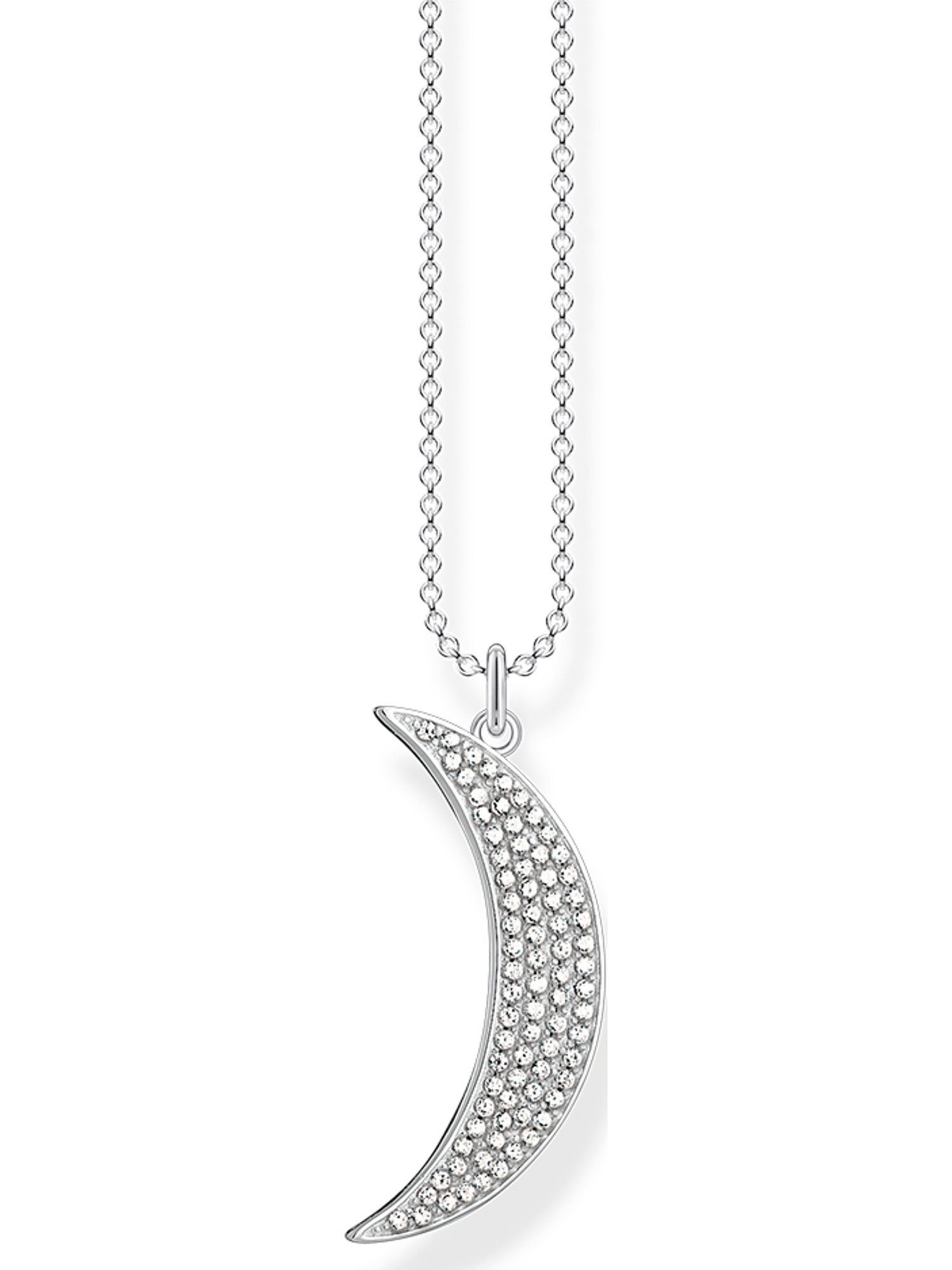 THOMAS SABO Silberkette Thomas Sabo Damen-Kette 925er Silber Zirkonia