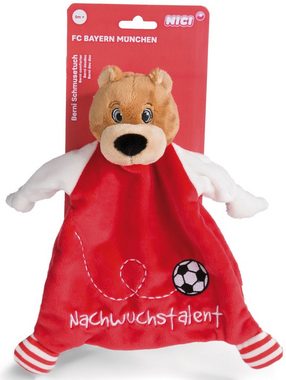 Nici Schmusetuch FC BAYERN MÜNCHEN Bär Berni, 25 cm