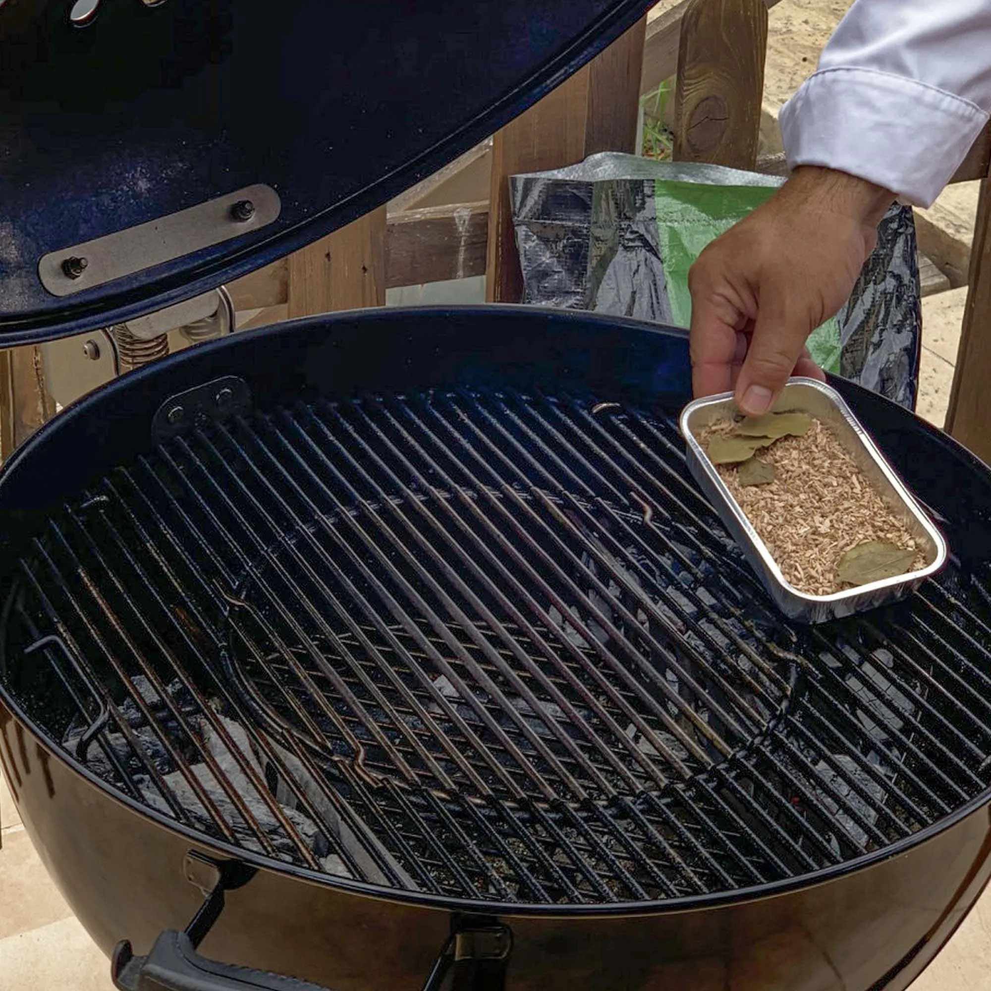 Legua Smoker Mittelmeer-Eichenholz-Räuchergeräte