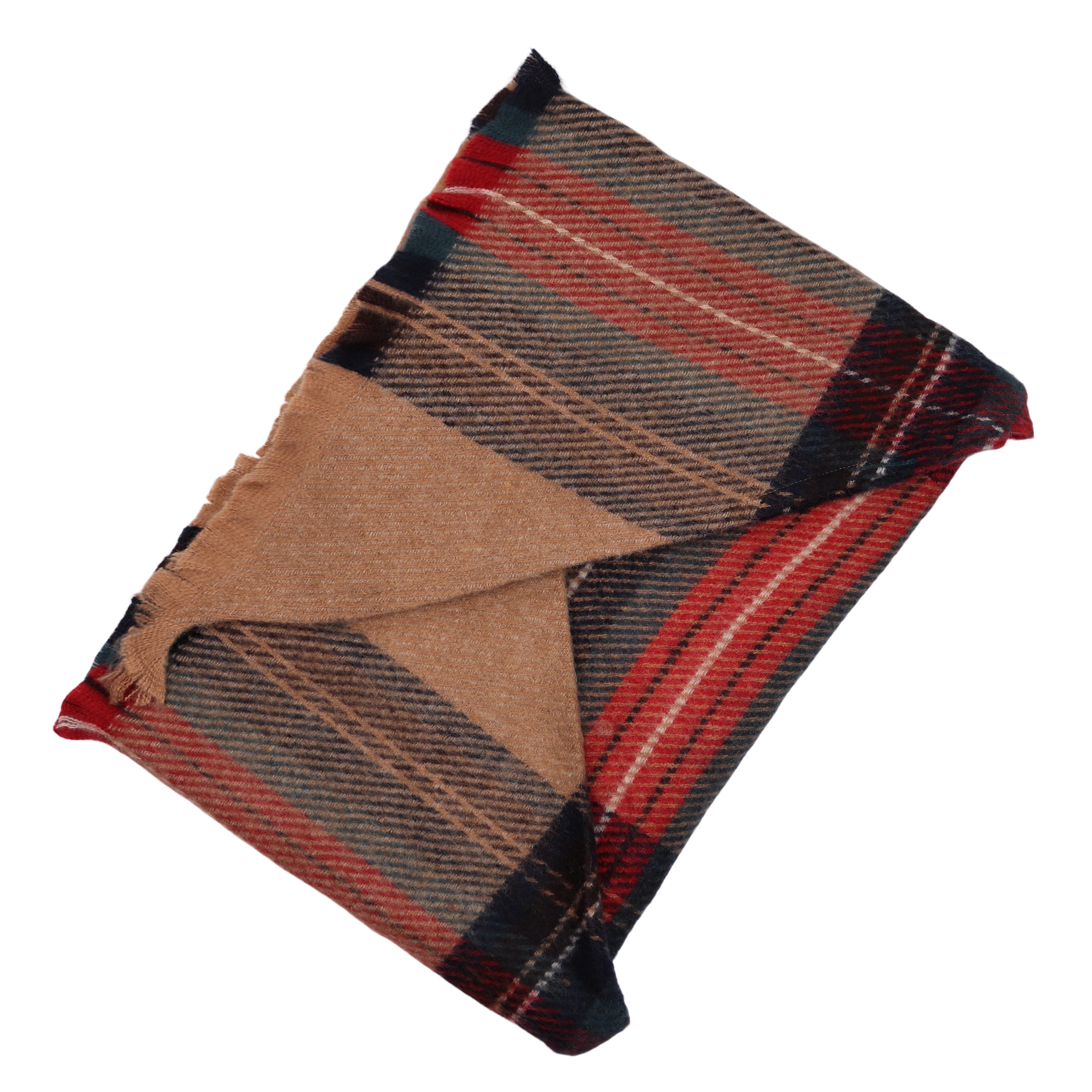 MIRROSI Dreieckstuch kuschliger und warmer Dreiecksschal Kariert Karo, (Kar günstig online kaufen