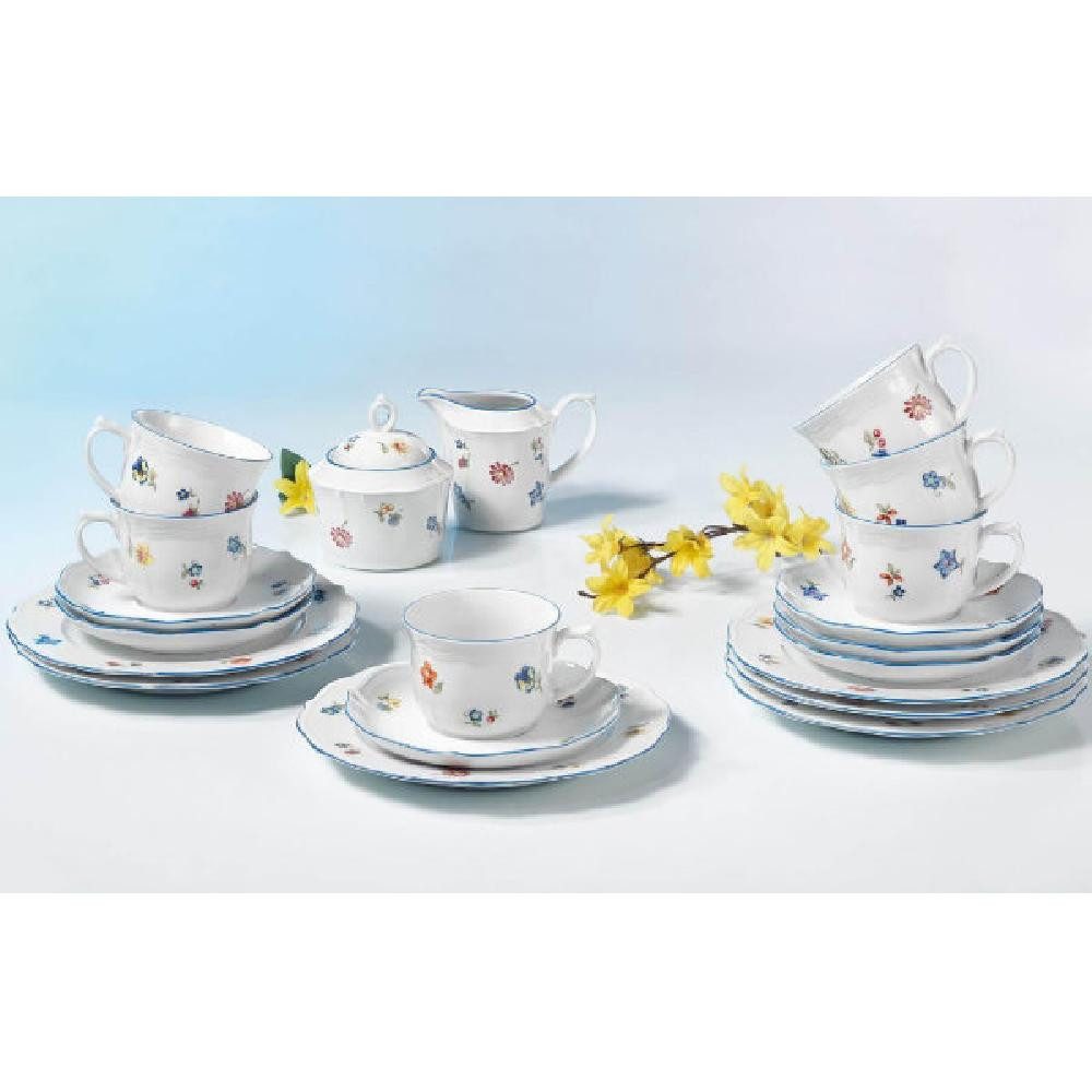 Seltmann Weiden Tortenplatte Kuchenplatte Sonate Nostalgie Weiß (17x35cm)