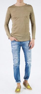 Diesel 5-Pocket-Jeans DIESEL BUSTER Jeans Denim Distressed 084CM 5 Pockets Hose Pants Usedlo
