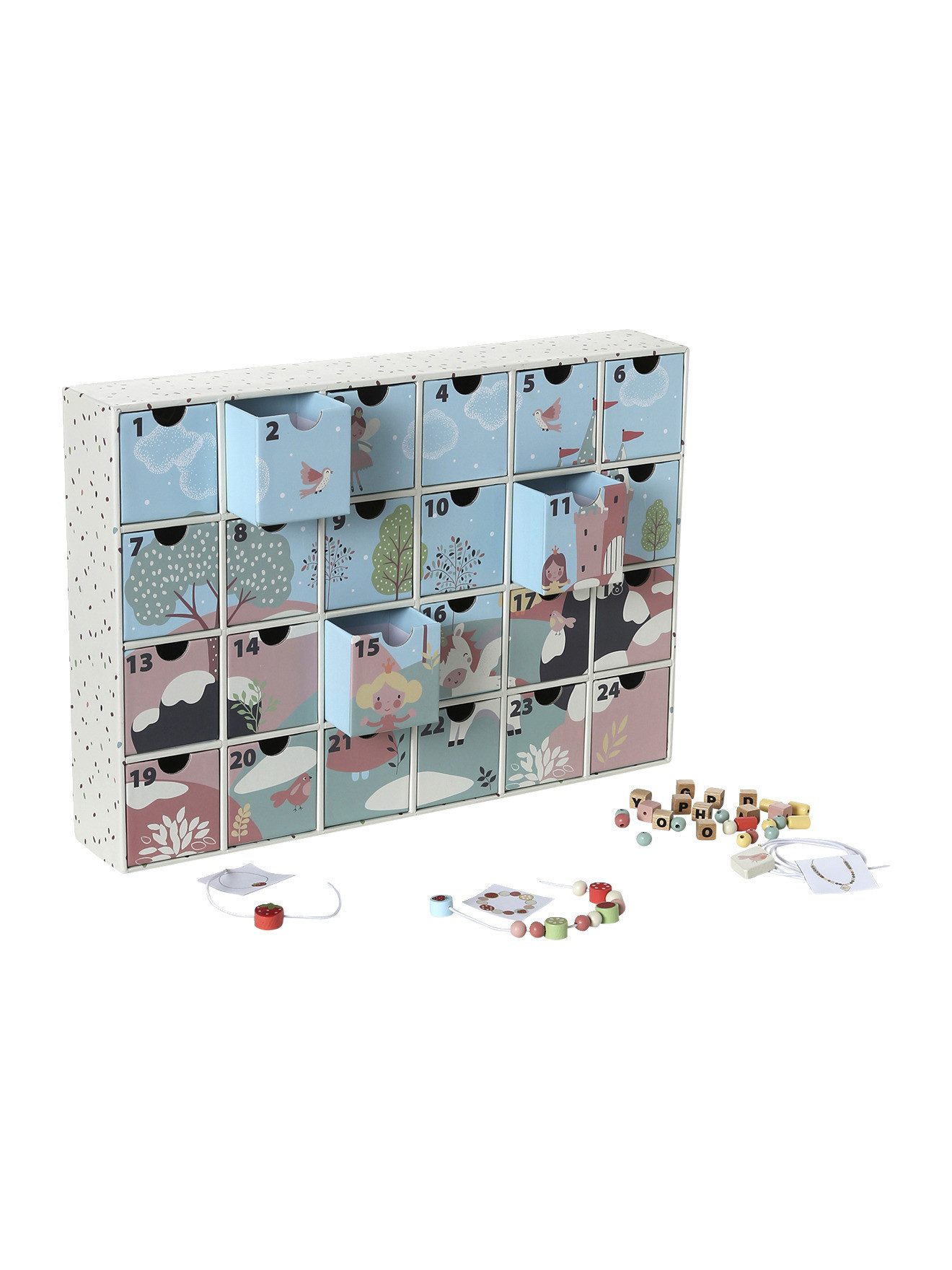 vertbaudet Adventskalender Kinder Adventskalender mit Spielzeug günstig online kaufen