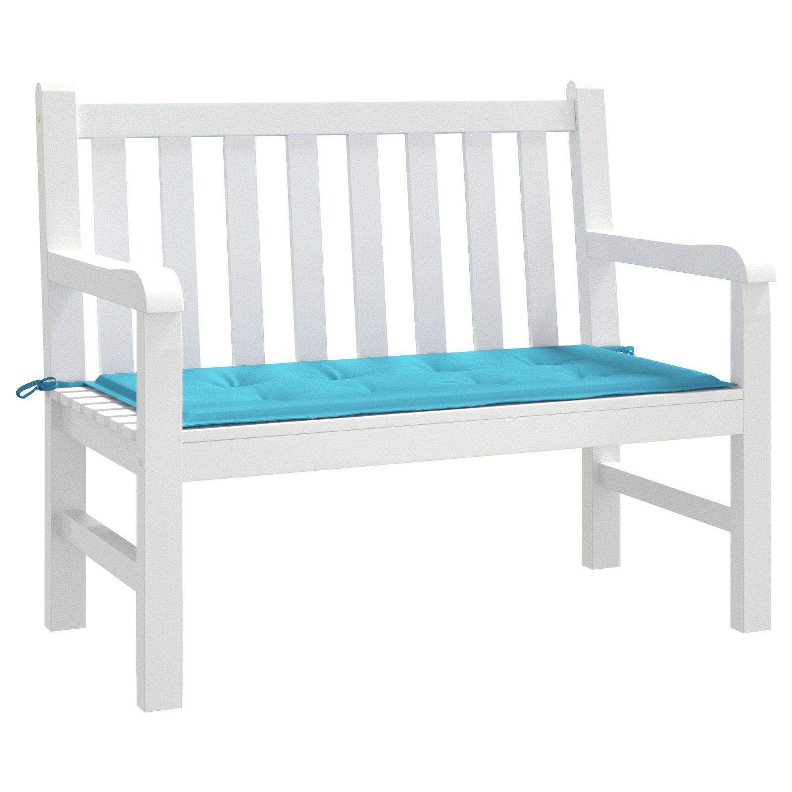 vidaXL Sitzauflage Gartenbank-Auflage Türkis 100x50x4 cm günstig online kaufen