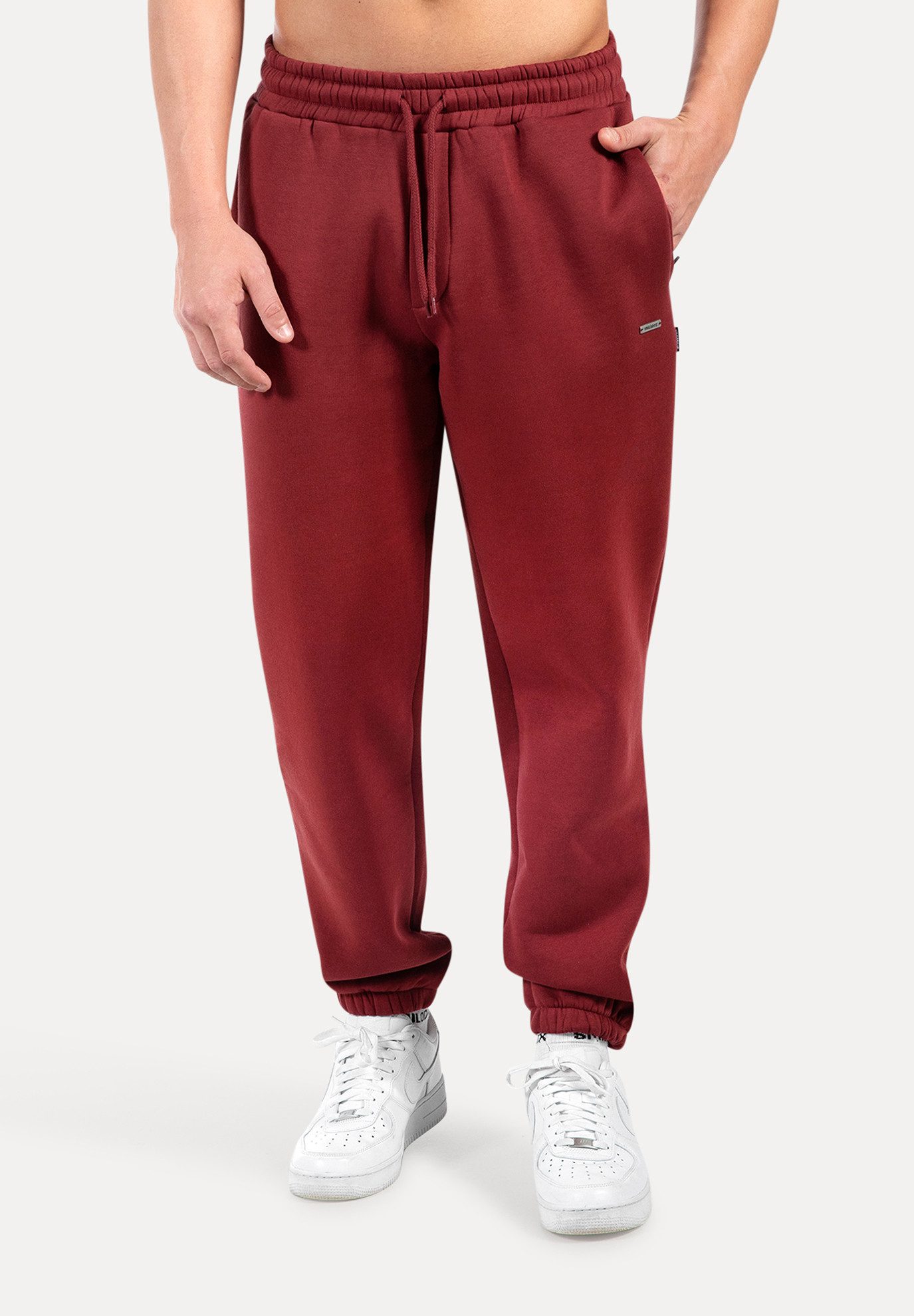 Smilodox Jogginghose Cedrik, Oversize Sweathose mit Taschen, Kordelzug am B günstig online kaufen