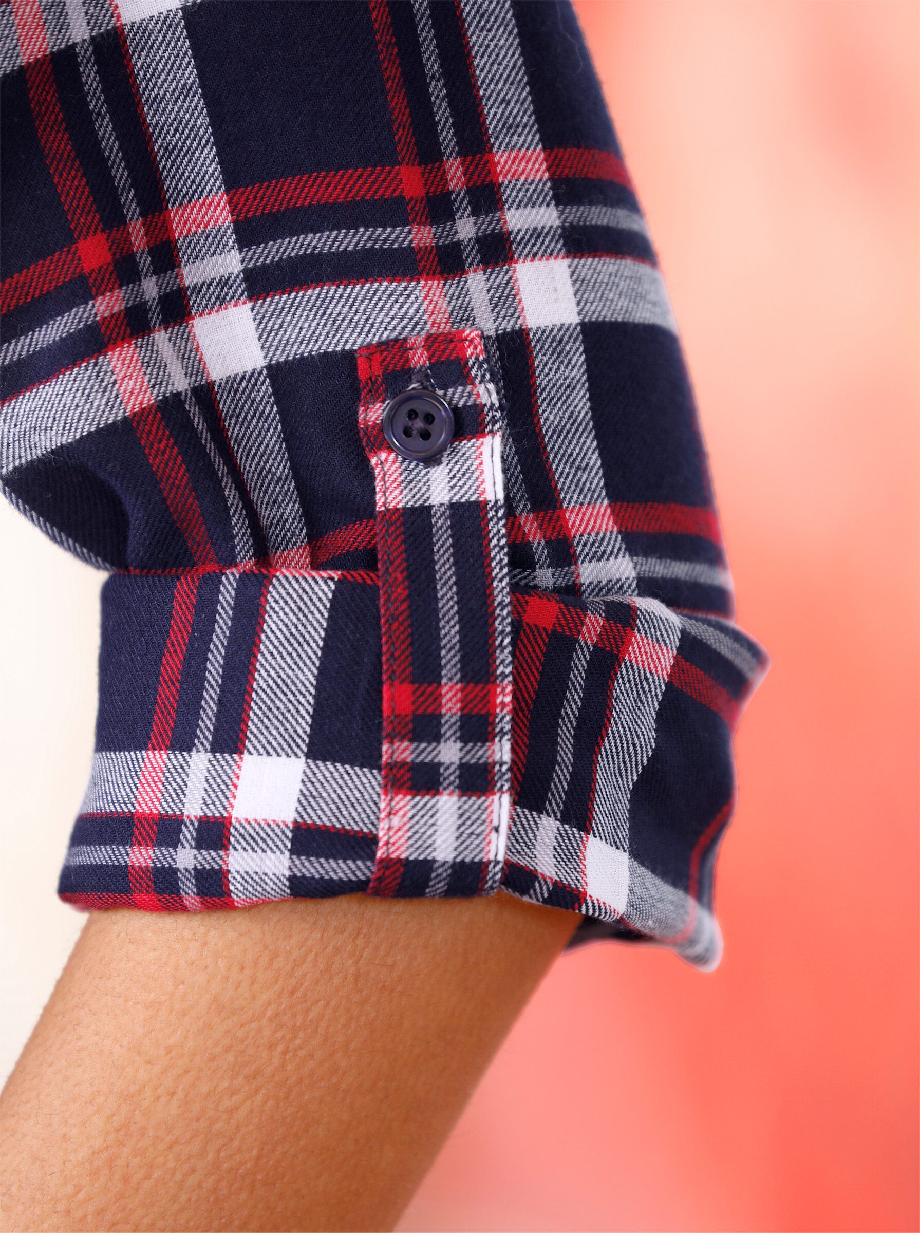 Witt Klassische Bluse Karo-Bluse