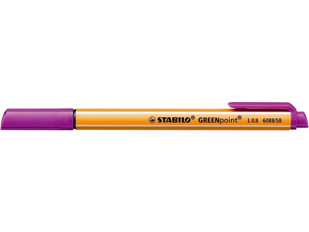 STABILO Filzstift STABILO Filzstift 'GREENpoint'