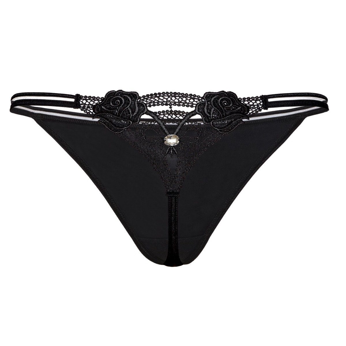 Róza String Róza - RZ Lea string black - (L,M,S,XL)