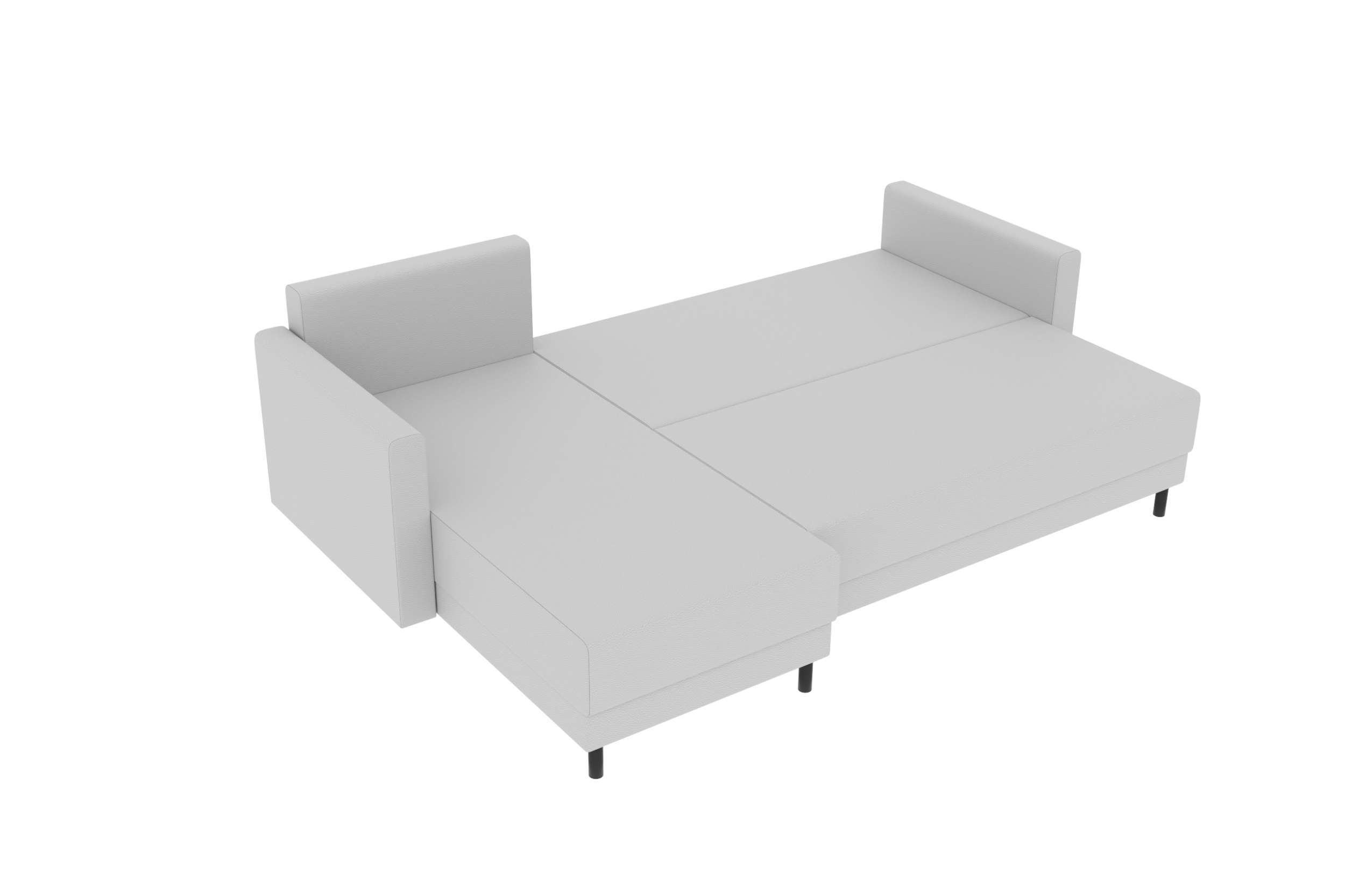 Eckcouch, mit Sofa, Design Paloma, Bettkasten, L-Form, Stylefy mit Bettfunktion, Sitzkomfort, Modern Ecksofa