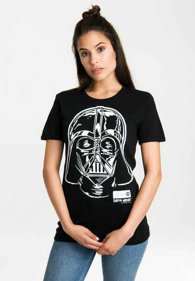 LOGOSHIRT T-Shirt Star Wars Darth Vader mit lizenziertem Originaldesign