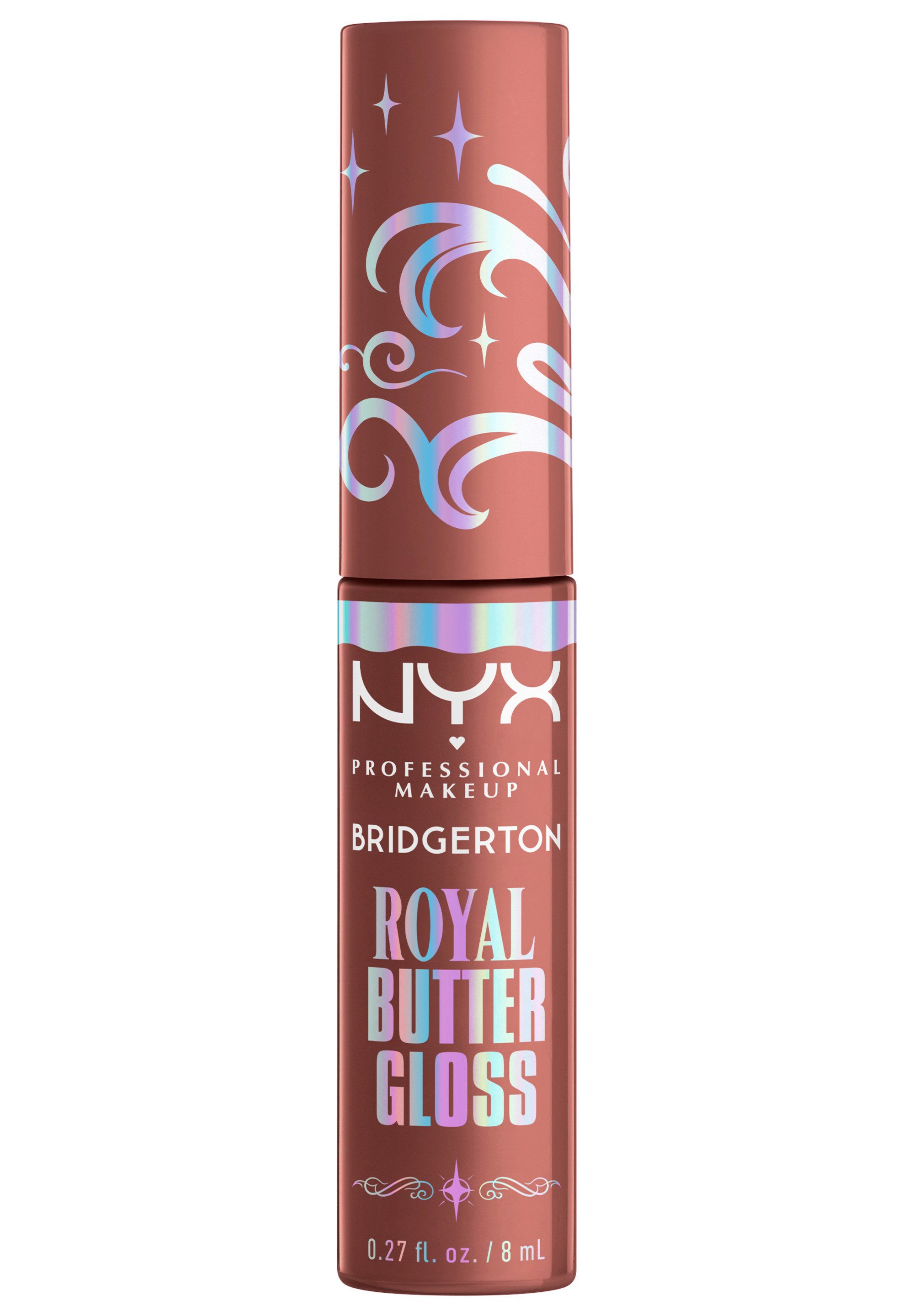 NYX PROFESSIONAL MAKEUP Lipgloss BRIDGERTON ROYAL BUTTER GLOSS, seidig glatt und butterweich