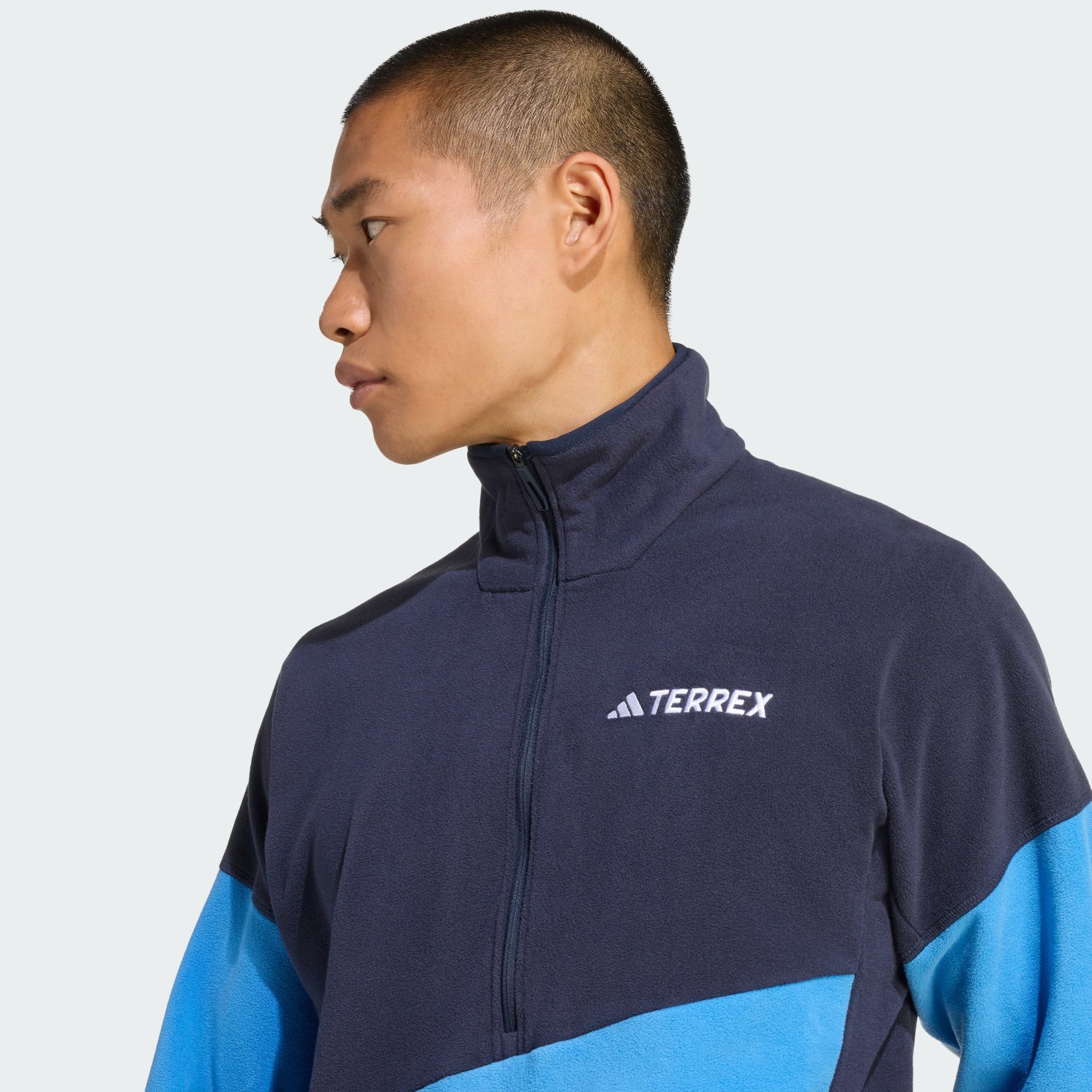 adidas TERREX Fleecejacke TERREX MULTI CLIMAWARM FLEECE-ANORAK (1-St)