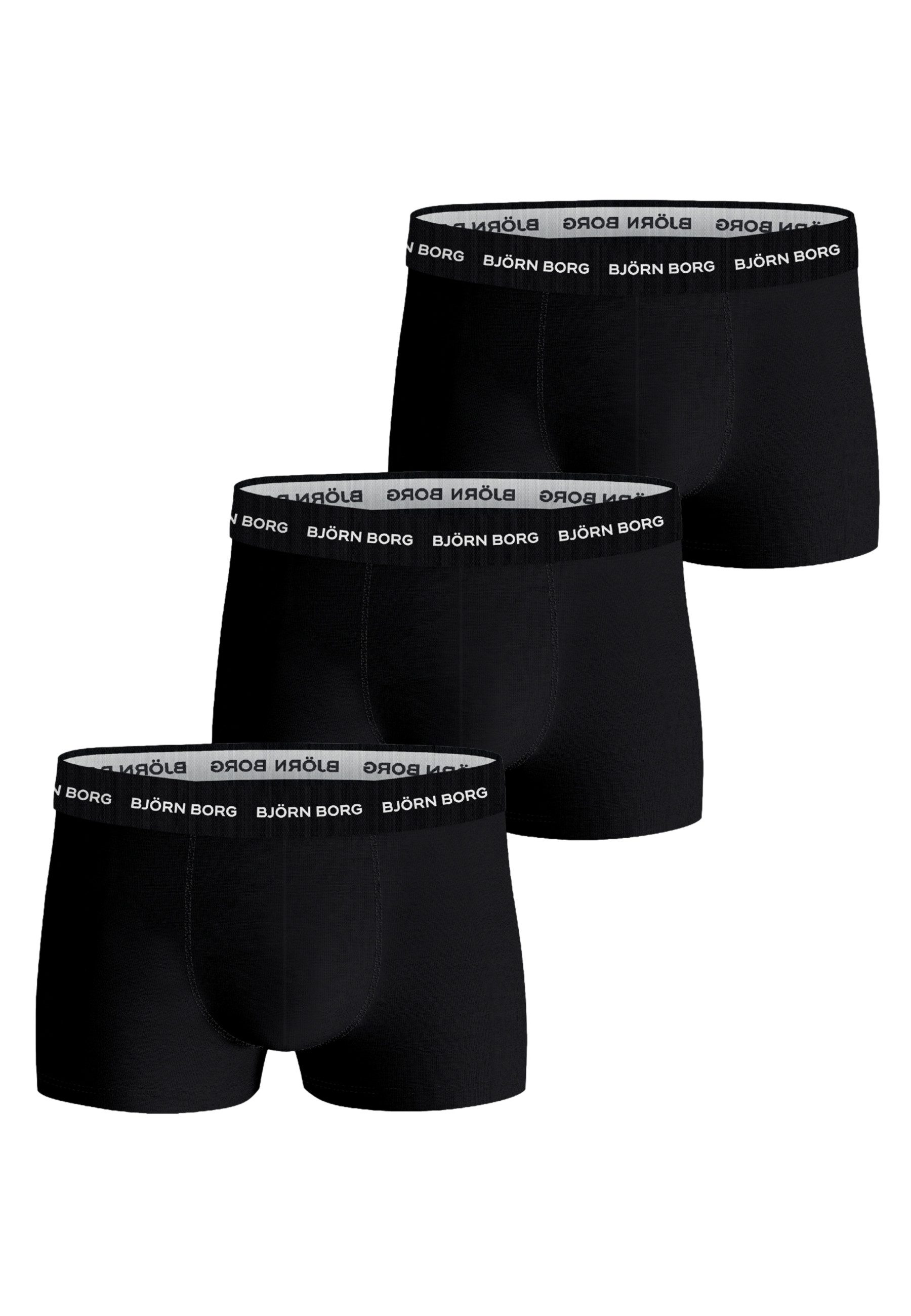 Björn Borg Boxershorts Boxershorts Unterhosen (3-St)