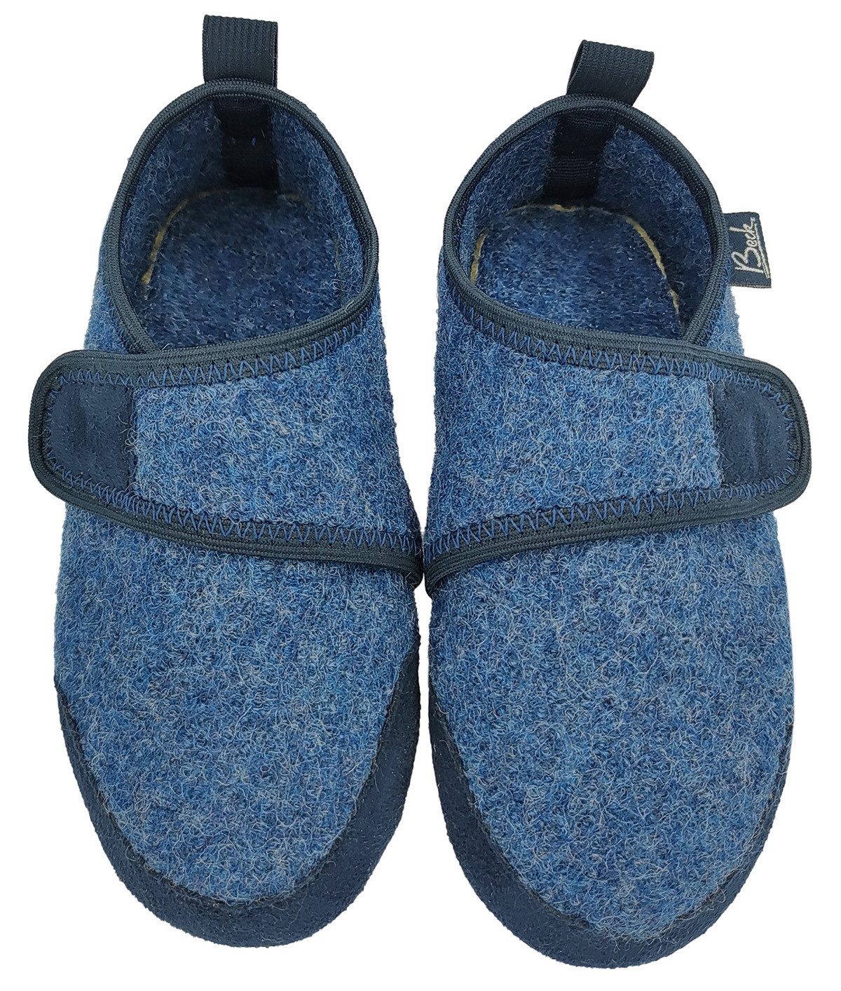 Beck BECK-BUDDIES cosy - aus Schurwolle mit atmungsaktiver Sohle Hausschuh