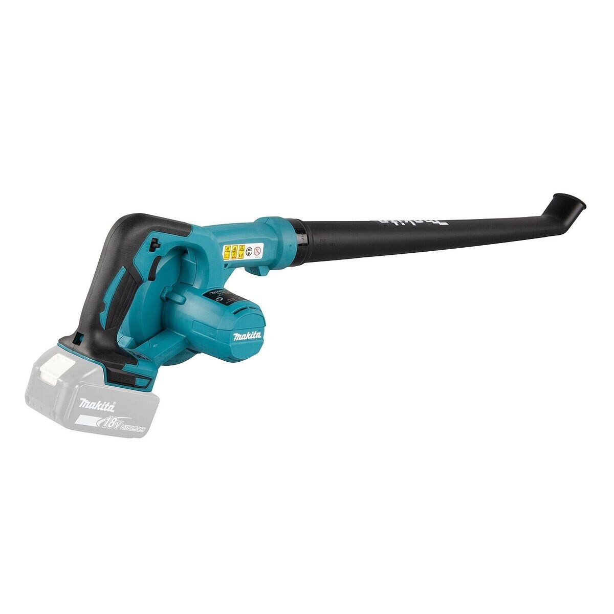 Makita Akku-Gebläse DUB186Z, 18V LXT, 192 m3/h, 68 m/s, ohne Akku und Ladegerät – Bild 4 von 5