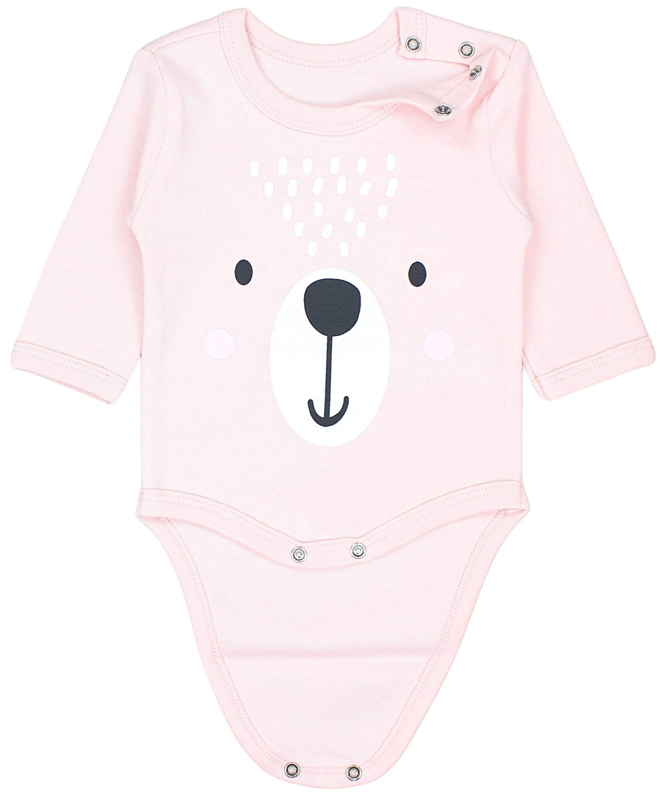 TupTam Langarmbody TupTam Baby Unisex Langarm Body mit Aufdruck Spruch 5er Pack