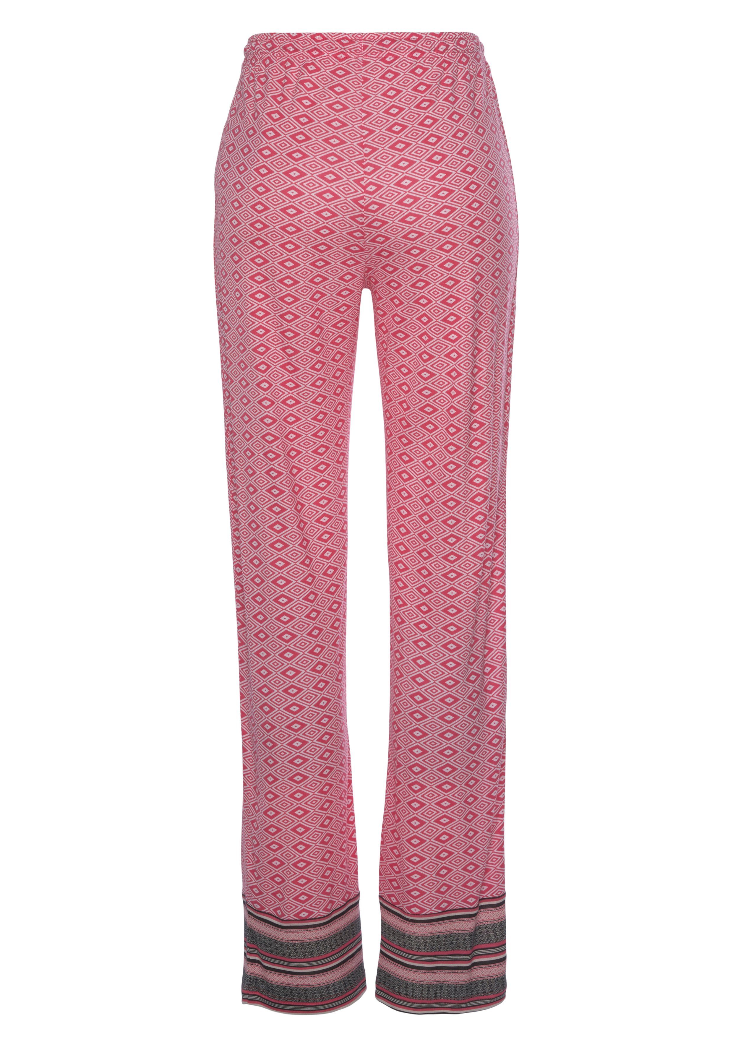 Vivance Dreams by Lascana Schlafhose in schönem Ethno-Design